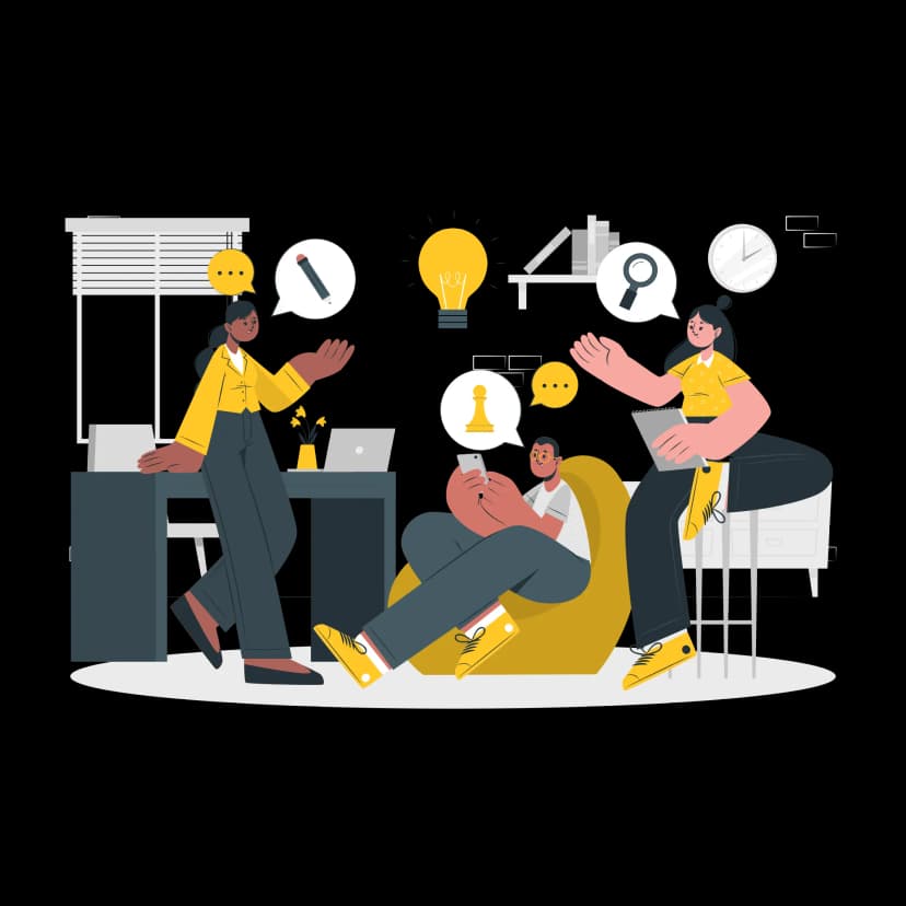 Beyin fırtınası yapan takım